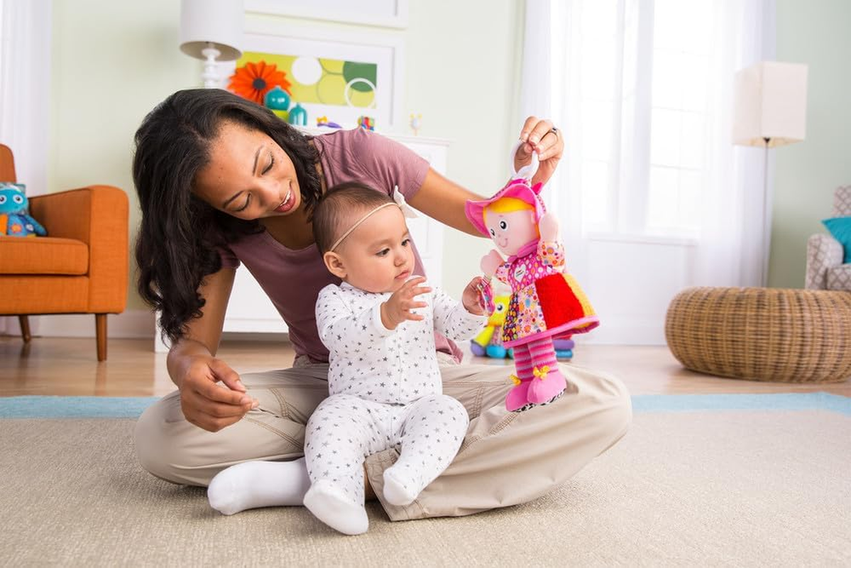Lamaze My Friend Emily Plush Stroller Toy image number 3