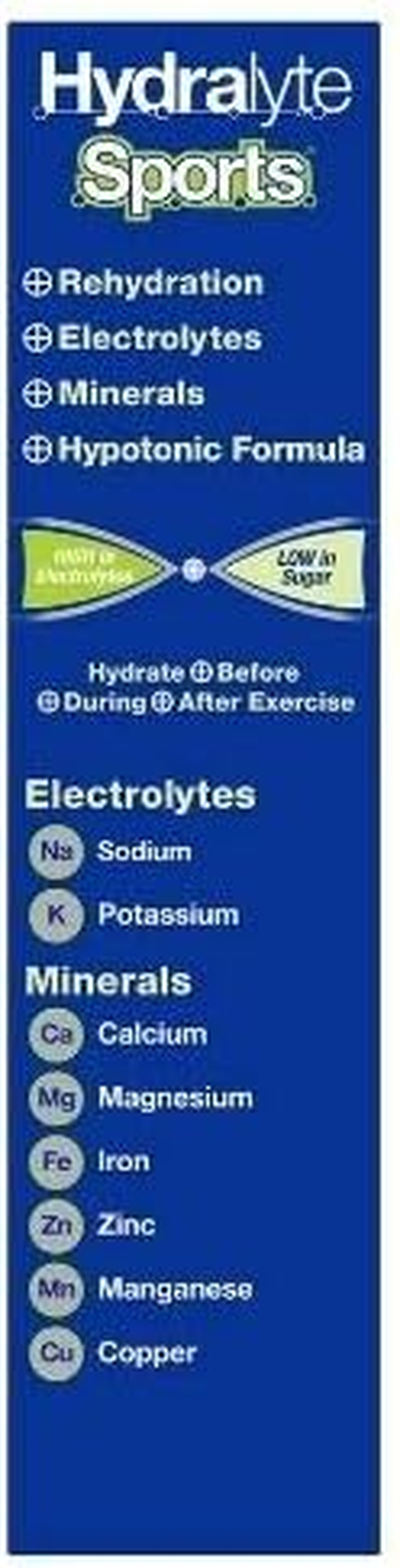 Hydralyte Sports Effervescent Electrolyte Tablets Lemon Lime Flavoured 20 Tablets image number 4