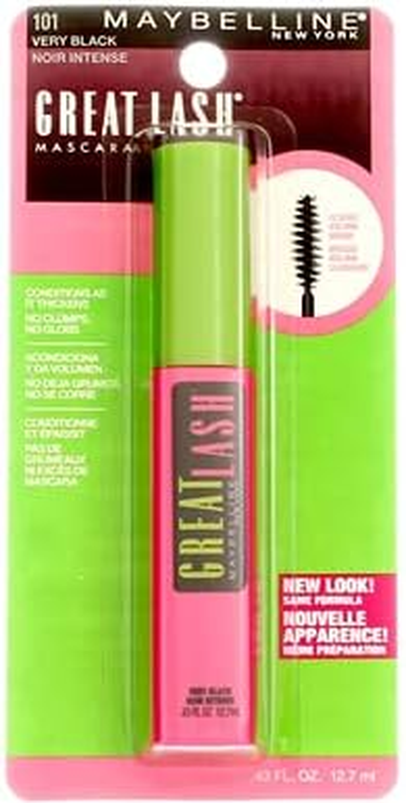 Maybelline Great Lash 101 Very Black Mascara image number 5