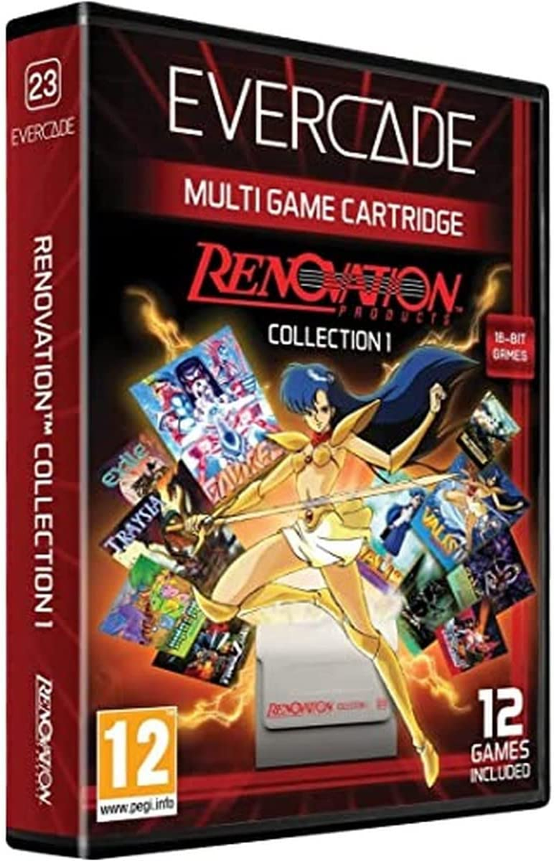 Evercade Renovation Retro Gaming Multigame Cartridge 1 image number 5