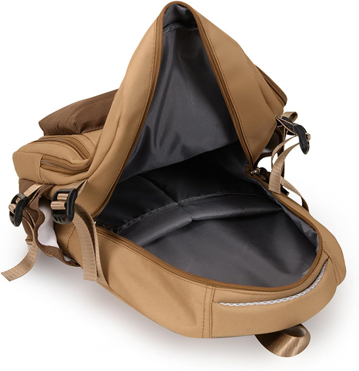 Capybara Backpack - Stylish Bag with Pencil Case and Shopping Bag, Aesthetic Computer Backpack for Girls Schoolgirls Everyday Companion - Book Flip image number 6