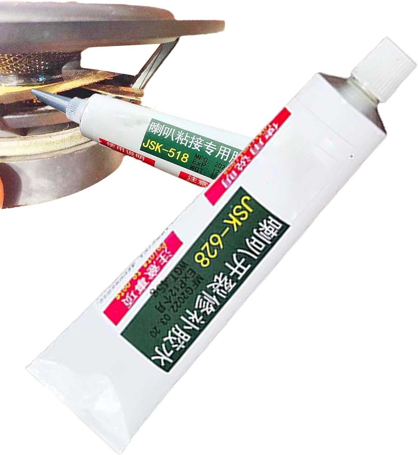 Speaker Repair Adhesive Glue | Cone Cement Loud Speaker Repair Glue Strong Adhesive - Versatile High Strength Speaker Glue Speaker Sealing for Damaged Bezel Torn Cone