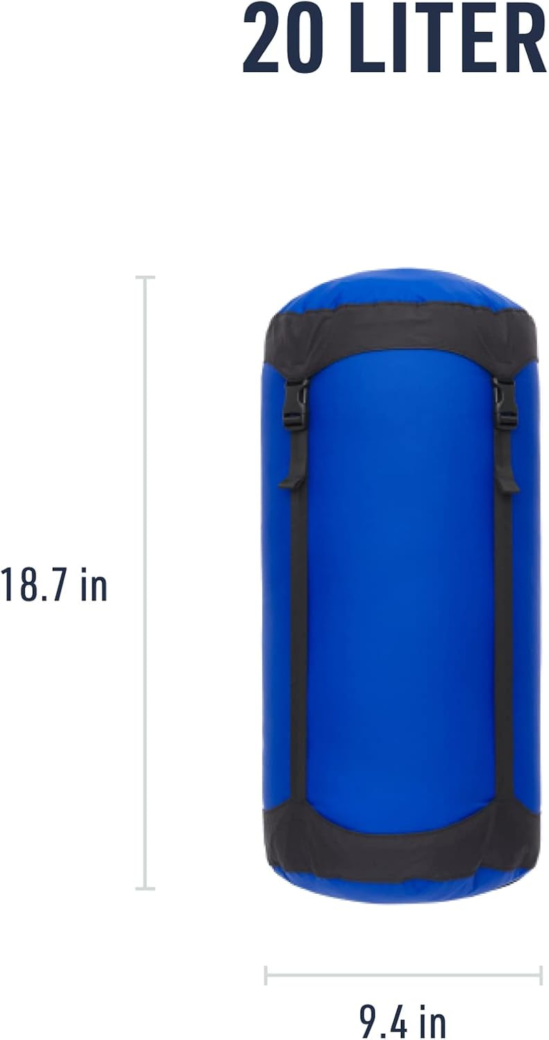 Sea to Summit Lightweight Compression Sack, Surf the Web, 20 Liter Capacity image number 5