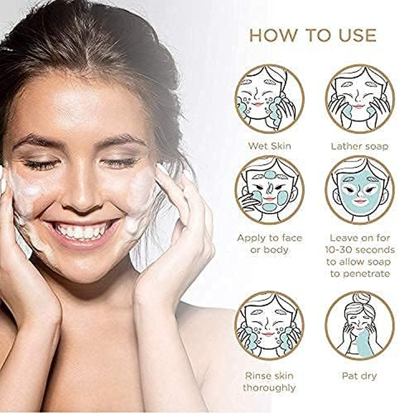 Lightenup, Lactic Acid Exfoliating Soap | 7.7 Oz / 200 G | Brightening Bar, AHA Soaps, Fade Dark Spots On: Knees, Body, Armpits | with Shea Butter, Apricot, Milk Protein image number 2