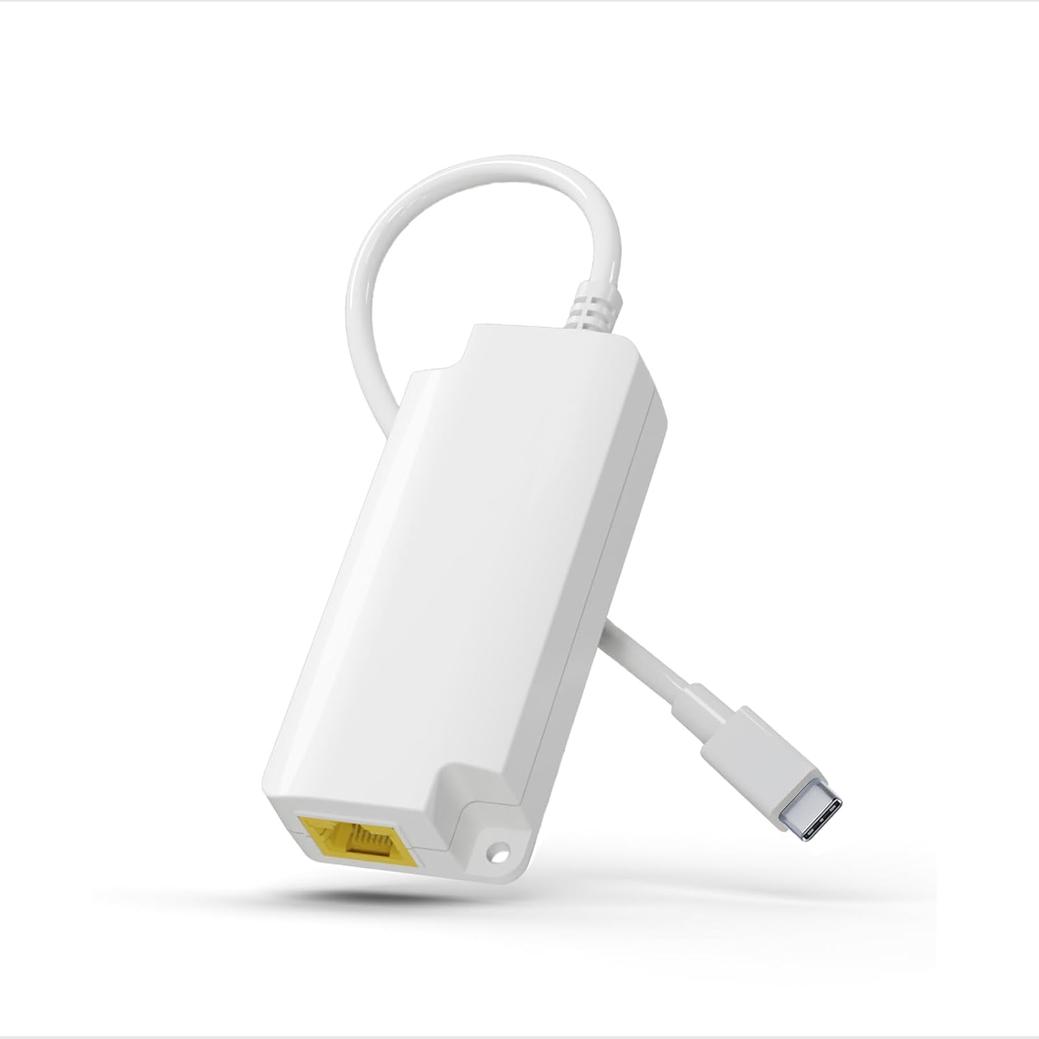 Gigabit Poe to USB C Converter for Smart Phone/Tablet, USB-C to Ethernet Adapter with 12.5W Charging, Power & Data 2-In-1 RJ45 Port to Type-C Adapter, 10/100/1000Mbps High Speed Plug & Play,Pt-Pgc-Af image number 5