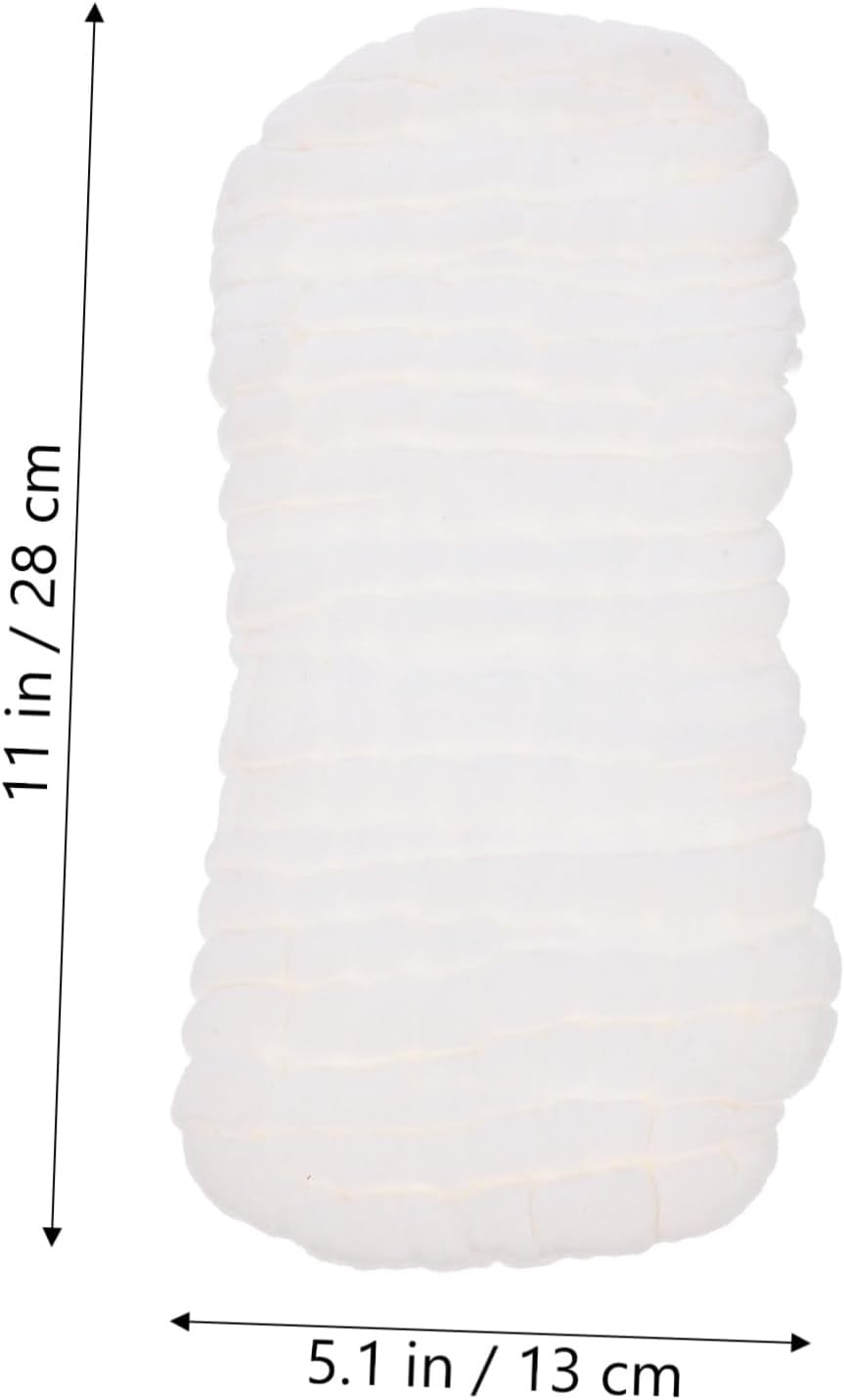 10Pcs Reusable Newborn Diaper Liners White Cloth Diapers Liner for Baby Washable Cotton Inserts image number 3