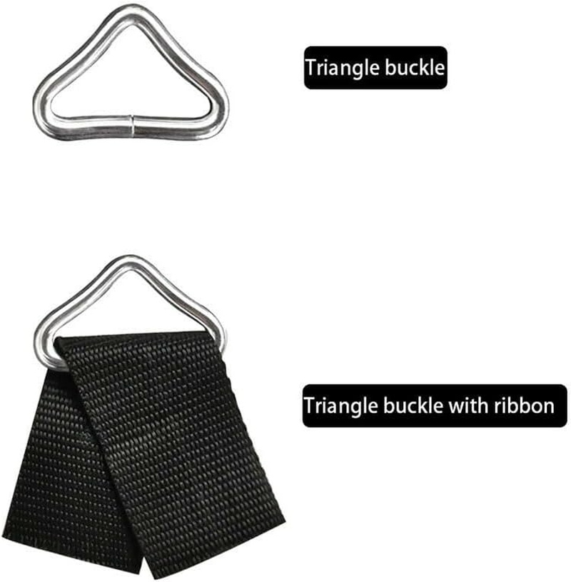 40X Quick Connect Trampoline Triangle Ring V-Rings High Strength Buckle Spring Triangle Buckle image number 3