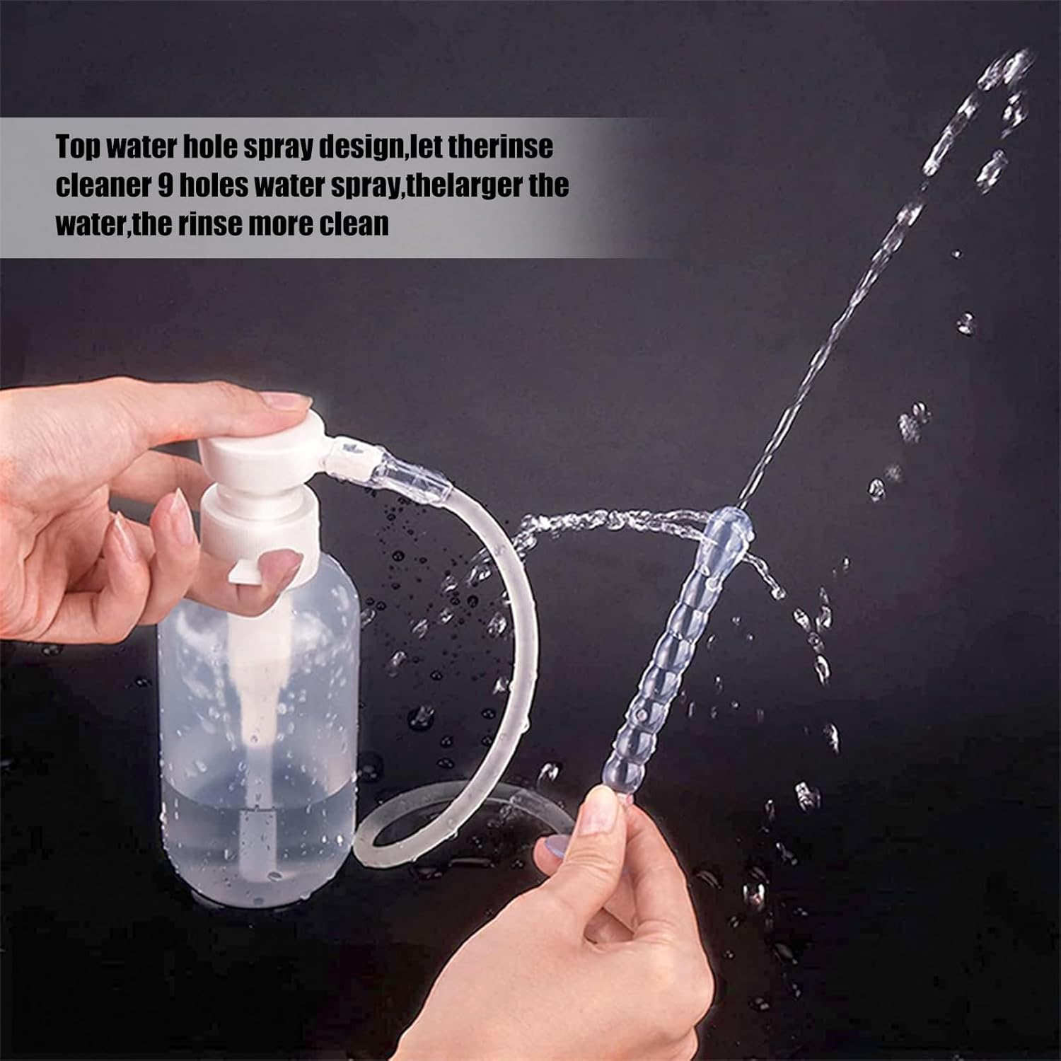 600Ml Enema Bulb Kit &ndash; Medical-Grade Anal Douche & Vaginal Cleansing System,Reusable Enema Kit With1 Nozzle Tips for Colon Cleansing, Detox & Hygiene,Portable Douche for Men & Women (600ML) image number 2