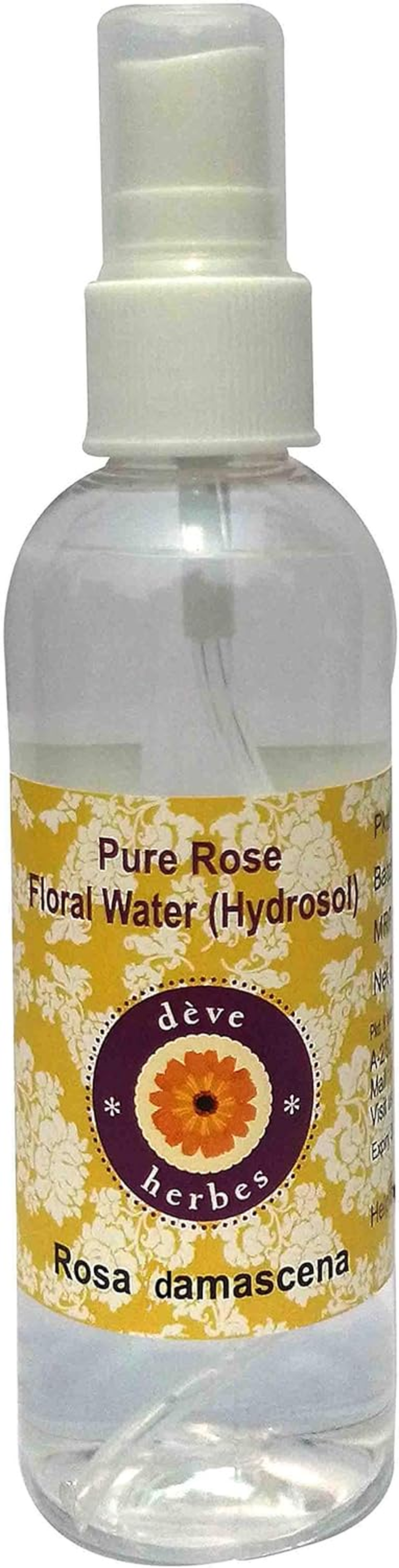 Deve Herbes Pure Holy Basil (Tulsi) Floral Water (Hydrosol) (Ocimum Santum) 100% Natural Therapeutic Grade 100Ml (3.38Oz) image number 2