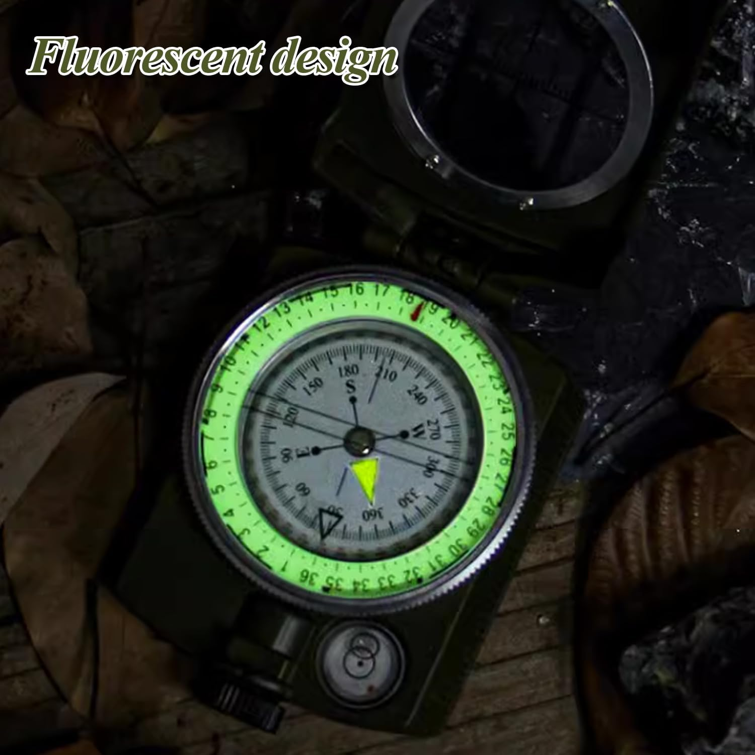 Yotsuba Compass, Miltiary Grade Compass with Lensatic Sighting and Clinometer for Hiking, Camping - Waterproof, Durable. and Pocket-Sized image number 4