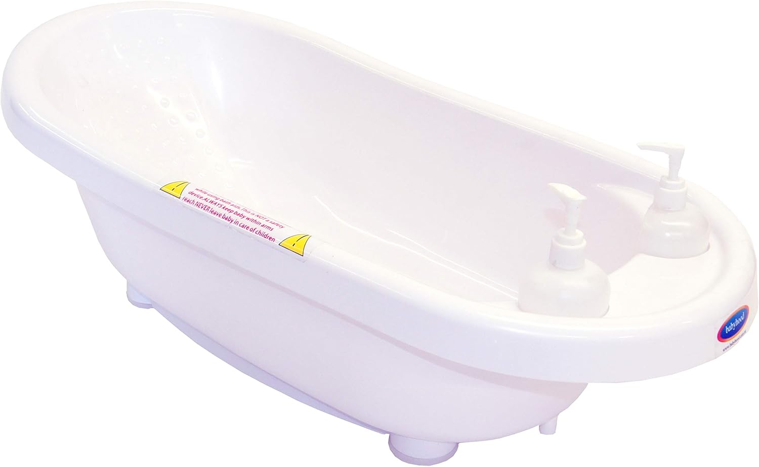 Babyhood the Bubble Bath Tub, White
