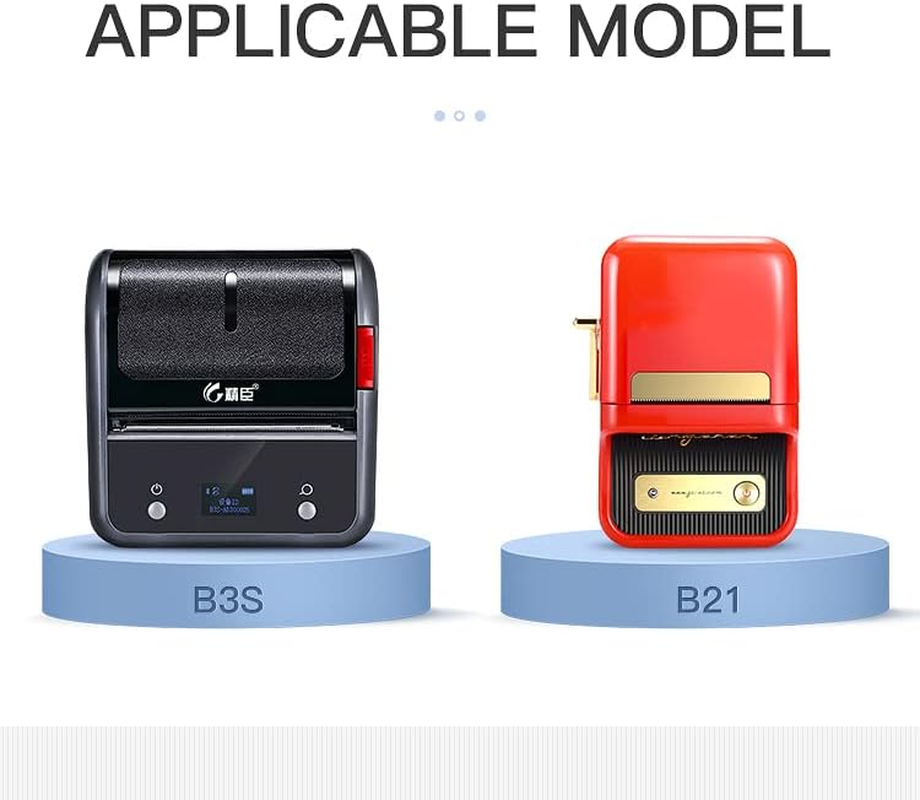 NIIMBOT Thermal Label Sticker for B21/B3S, White, 50 X 70 Mm (110-Pieces) image number 3