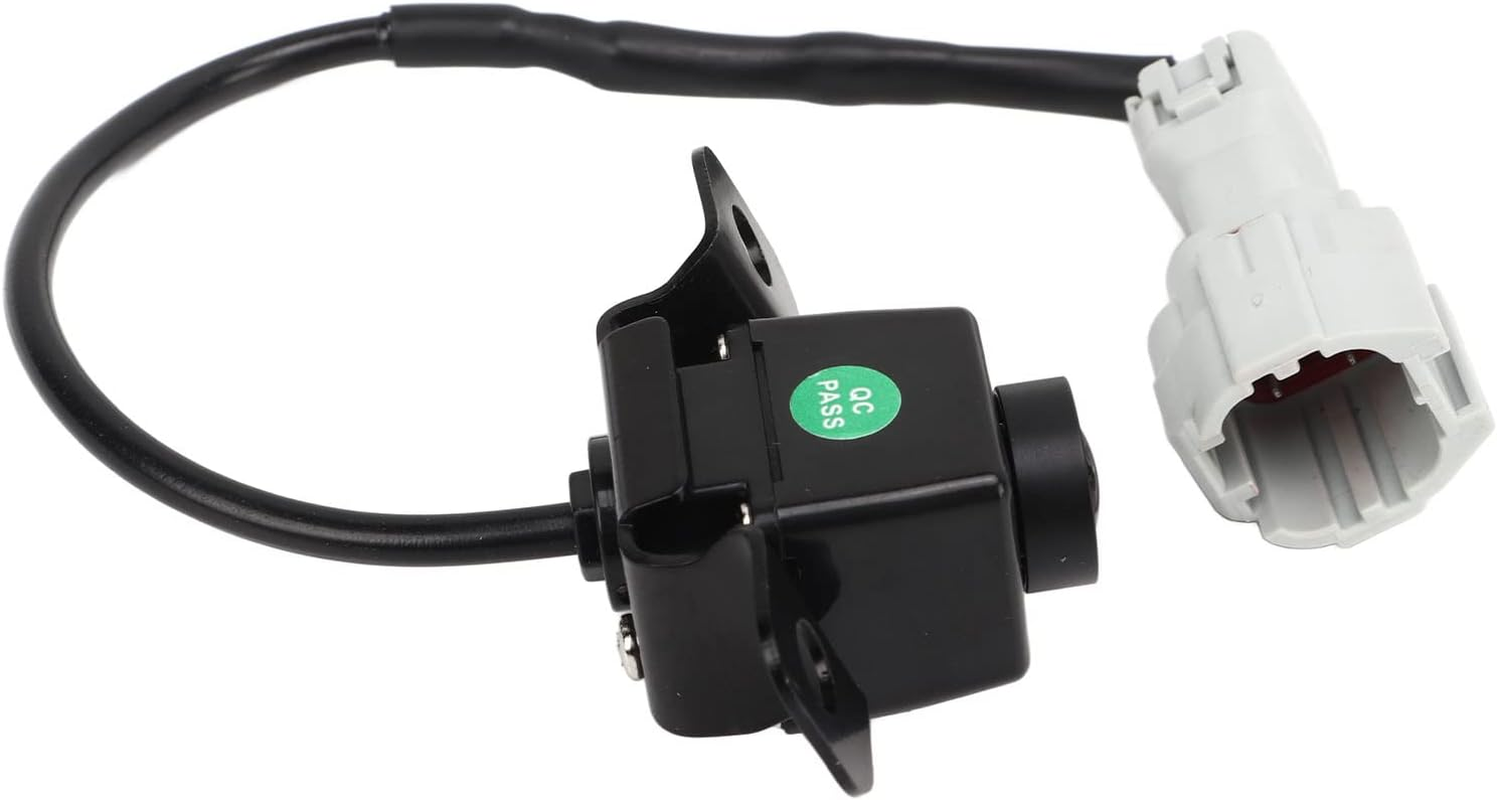 Asixxsix Car Backup Camera, 95760 2V100 HD Wide Angle Rear View Reverse Camera Waterproof Fog Resistant Plug in Rear Park Assist for Hyundai Veloster 2012‑2017