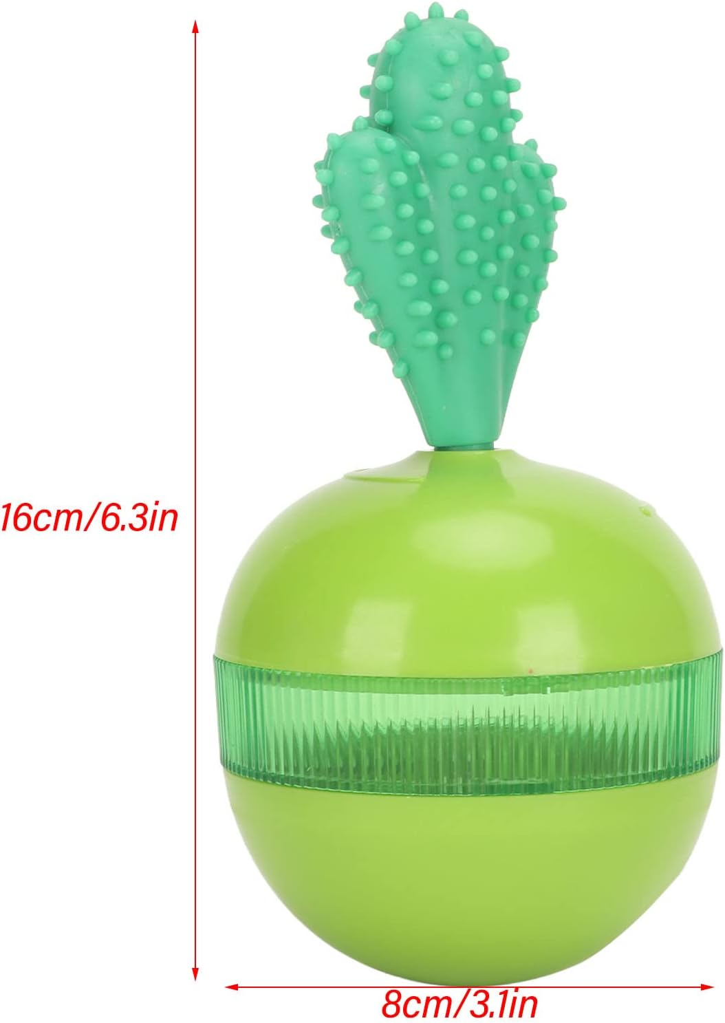 JOROBURO Dog Slow Feeder Toy, Relieve Anxiety Teeth Grinding Interactive Treat Dispensing Puzzle Toys, Aggressive Chew Durable Safe Molars Training Toy for Pets Cats or Dogs(Green) image number 3