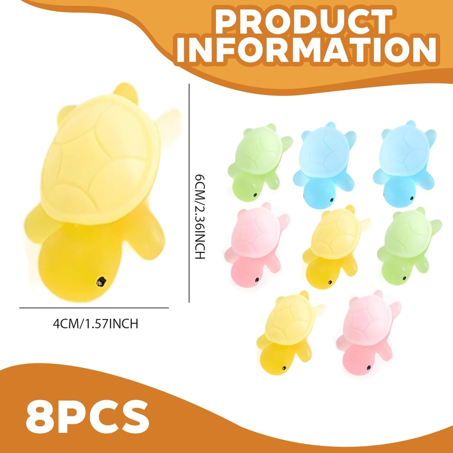 Kids Hand Soap, 8PCS Turtle Shape Baby Bath Soap, Natural Ingredients Fragrance Bathsoap Bars for Washing Hands, Face, Kids Hand, Baby Bath