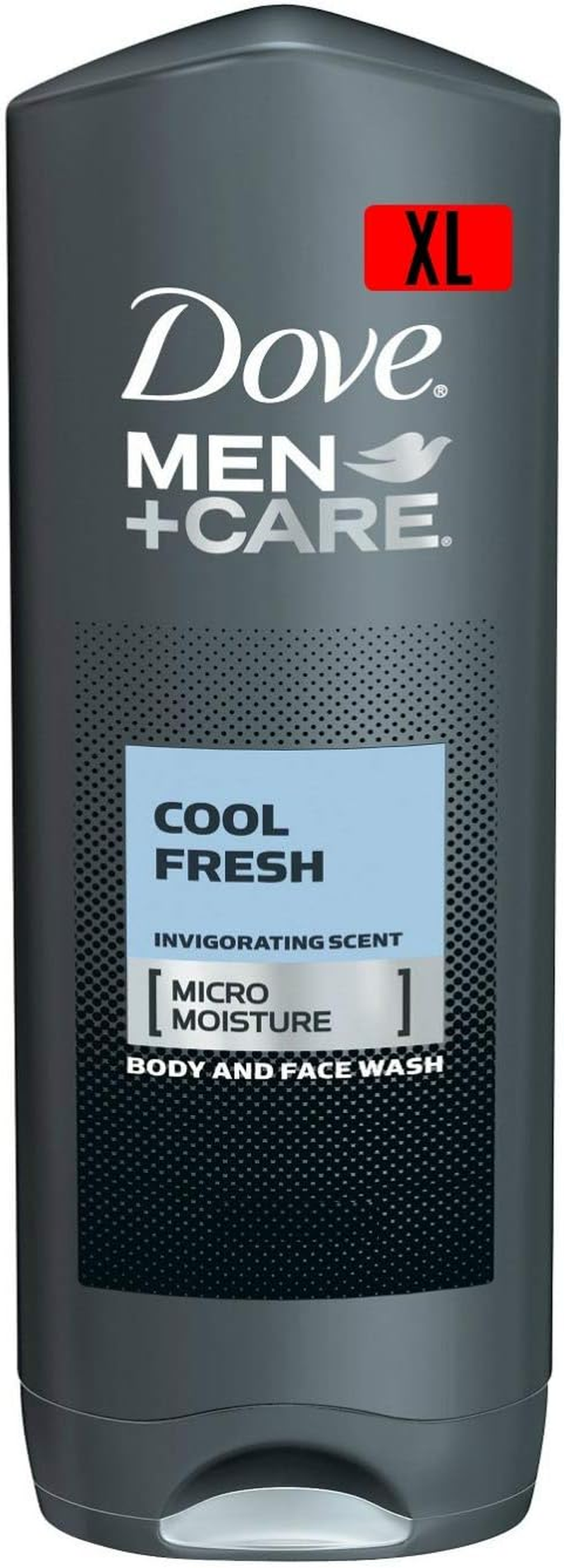 Dove Men Care Body & Face Wash, Cool Fresh - 13.5 Fl Oz / 400 Ml X 6 Pack Case, Made in Germany image number 2