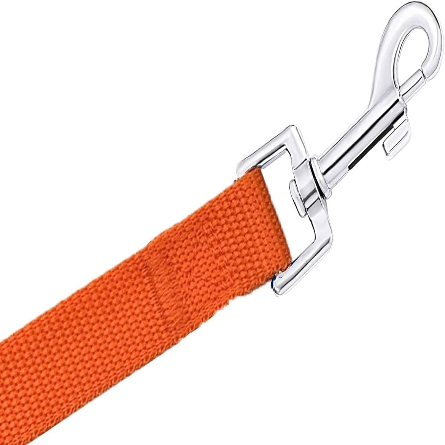 Dog/Puppy Obedience Recall Training Agility Lead 15Ft Long Nylon Training Dog Leash for Small Medium Large Dogs (Orange, 15Ft) image number 1