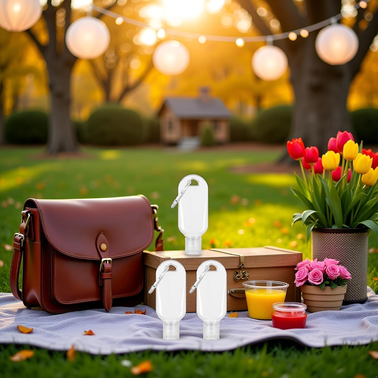 Bwexxt 3Pcs Portable Hot Sauce Keychain Bottles - Mini Ketchup Containers for On-The-Go - Refillable Travel Size Hot Sauce Keychain, Gravies and Marinades, Condiment Squeeze Bottles (2Oz/50Ml) image number 6