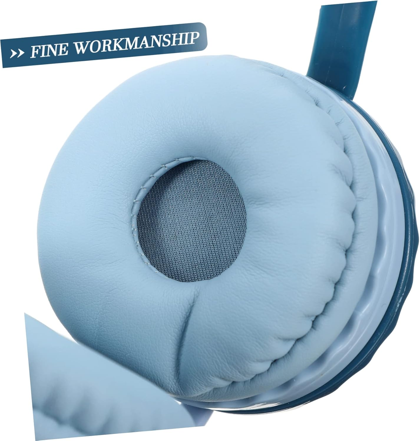 OKUMEYR over Ear Headphones Dinosaur Shape Wired Headset with Soft Breathable Ear Pads for Comfortable Noise Isolating Headband for Travel Study and Outdoor Activities Compatible With image number 3