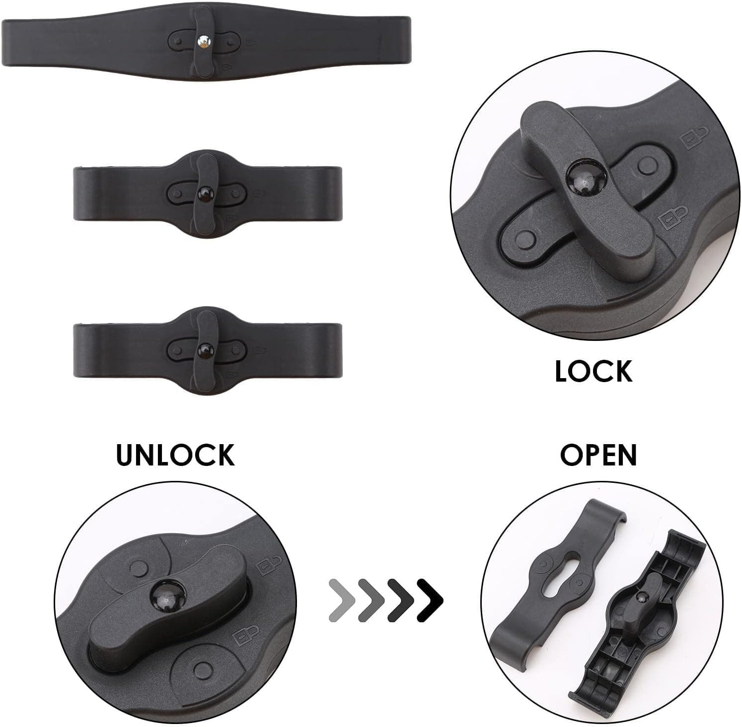 Stroller Connector, Baby Stroller Connectors Accessories for Yoyo | Twin Baby Stroller Connect Adapter, Twin Strollers Connector for Toddlers,Dual Stroller Connectors Aiqi/Yoga/Vovo Strollers image number 2