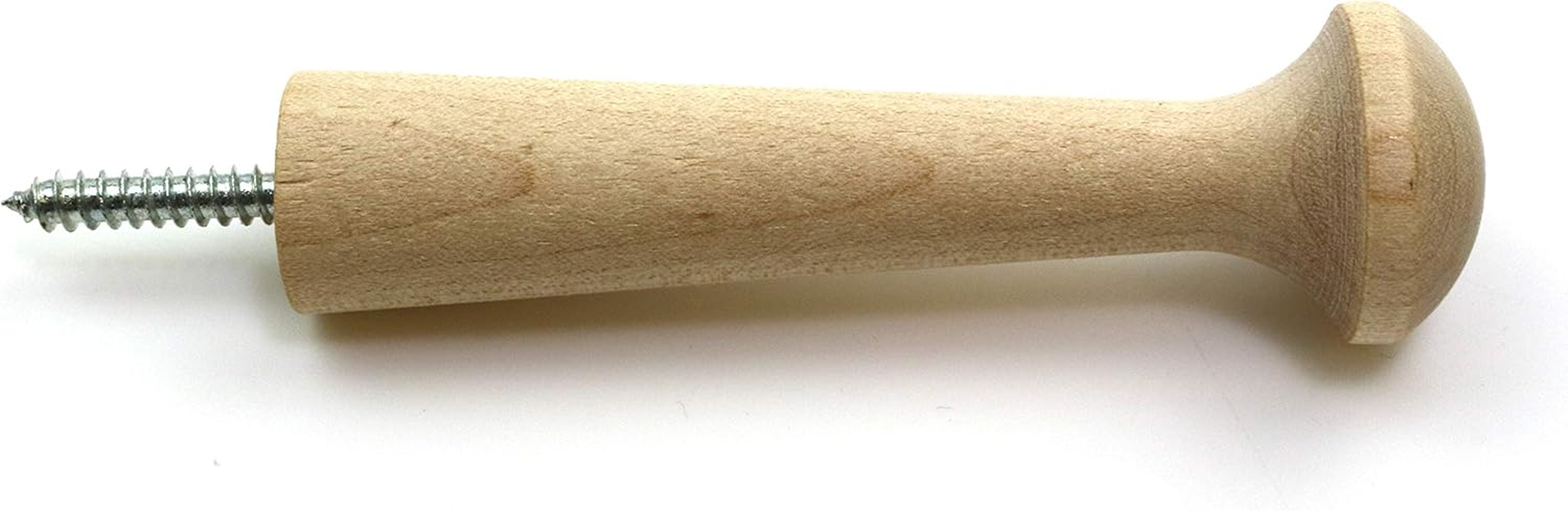 Birch Shaker Peg - Screw in Version 3.5" / 90Mm (Pack of 10) image number 1