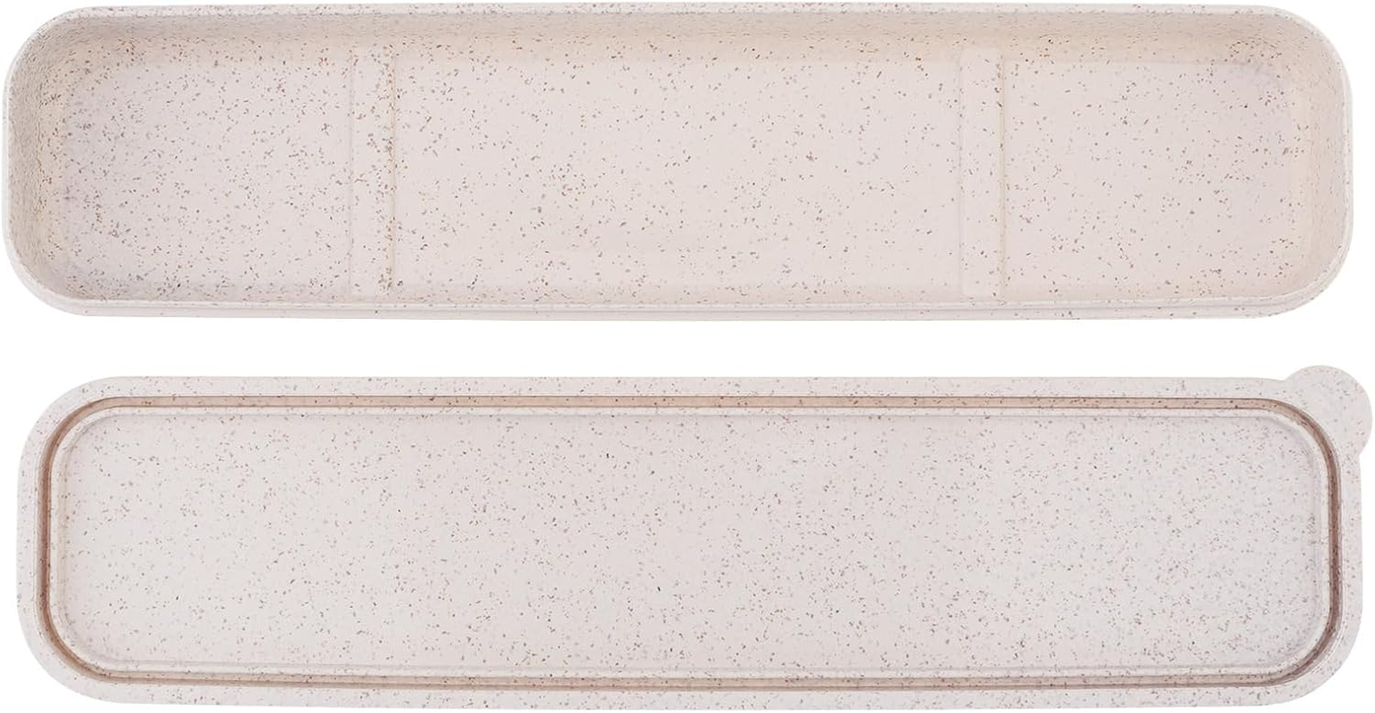 Origlam Portable Flatware Box Travel Tableware Storage Box, Travel Case Travel Tableware Storage Box, Utensil Case Lunch Bag Flatware Box image number 4