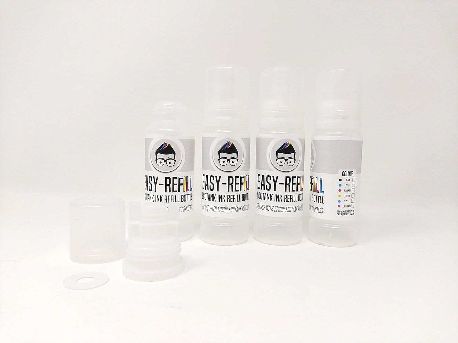 Ink Tec Sublinova Smart DTI Dye Sublimation Inks (Easy Refill Set (C,M,Y,K), 100Ml) image number 6