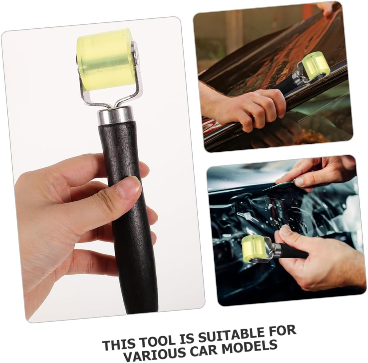 ASAKKURA Soundproof Silencer Car Sound Deadener Roller for Automotive Interior Noise Control Vehicle Sound Insulation Tool Application Wheel image number 5