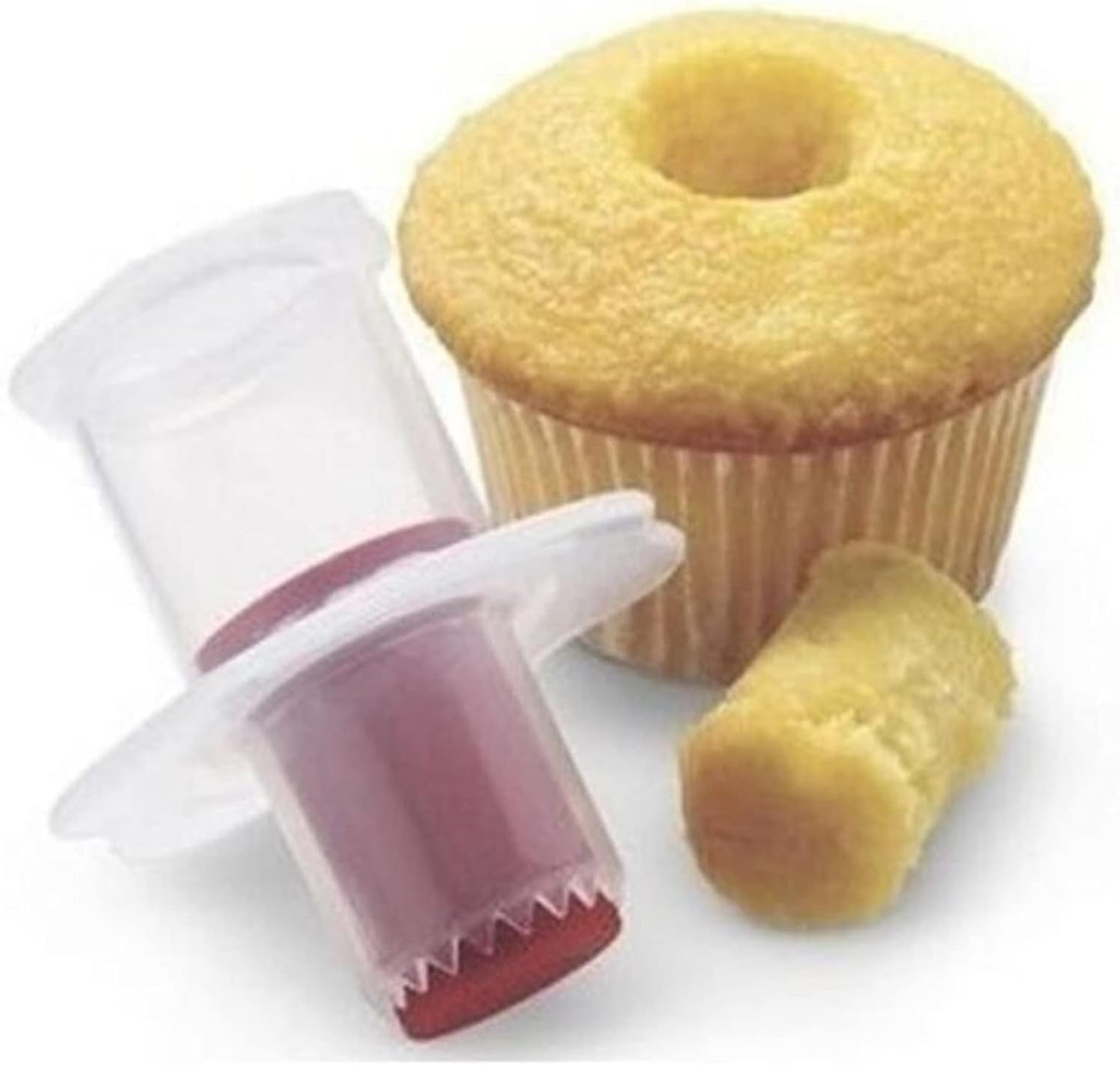 Random Color Cupcake Corer Decorating Divider Pastry Corer Model Cake Filler Corers Corers and Pitters Fruit and Vegetable Tools Home and Kitchen