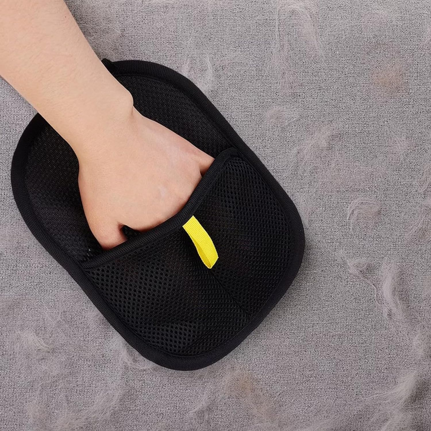 Onlvmyur 4 X Pet Hair Remover Glove Efficient Cat Hair Remover Glove Black Pet Hair Removal Gentle Grooming Glove for Dogs and Cats image number 5