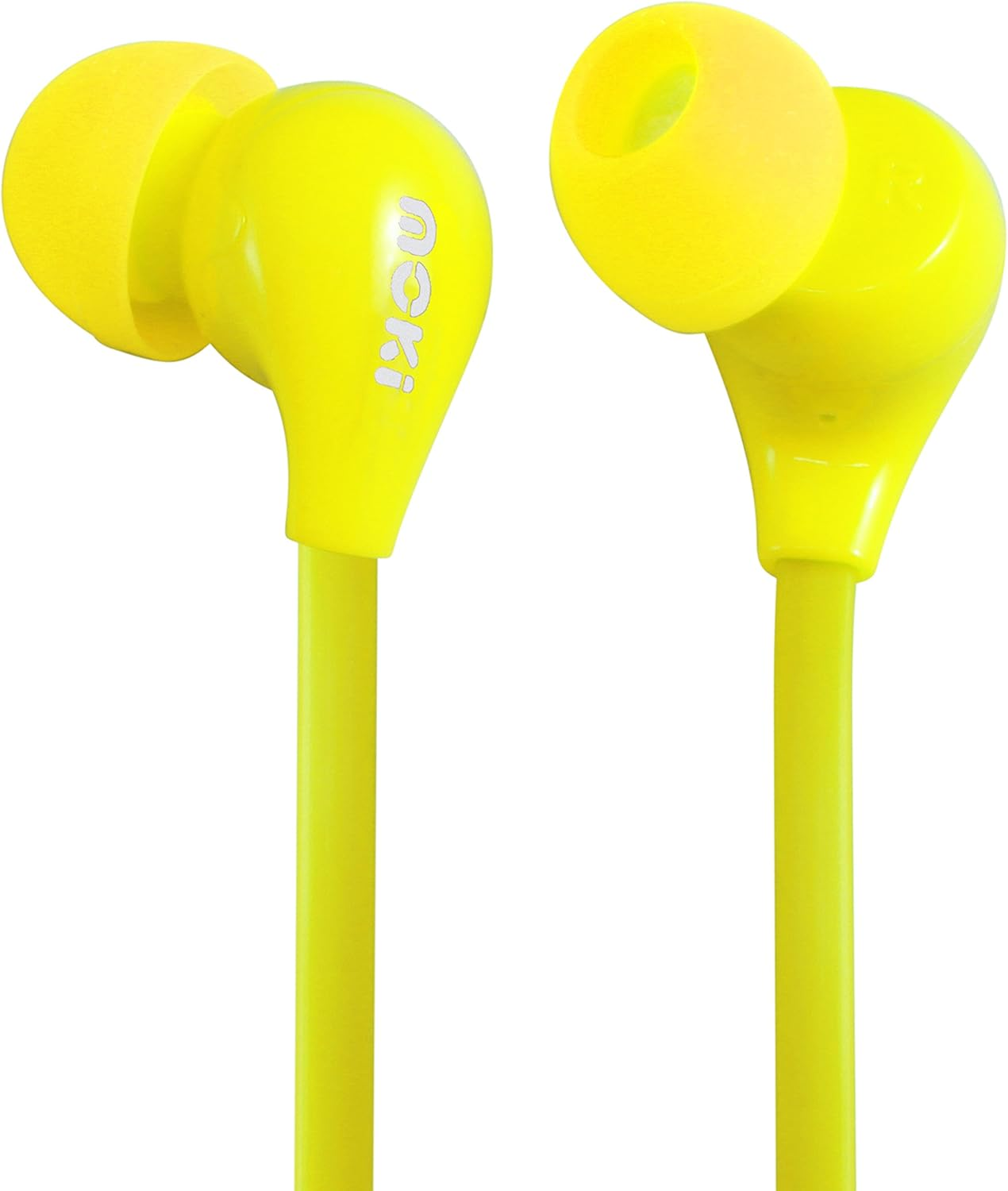 Moki 45 Degree Comfort Wired In-Ear Buds Earphones, Pink