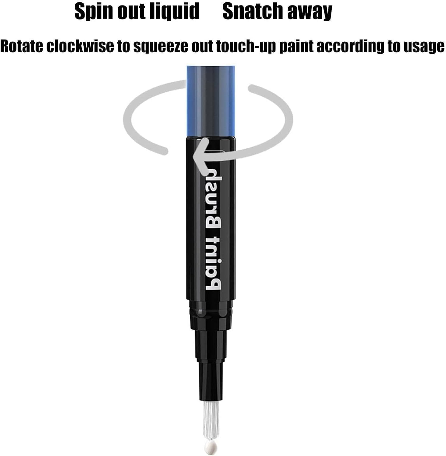 2PCS Car Touch up Pen Paint Scratch Repair with Polish Pen Wheel Fill Paint Pen Black/White/Multi-Color Optional for Various Cars Paint and Rim Repair image number 5