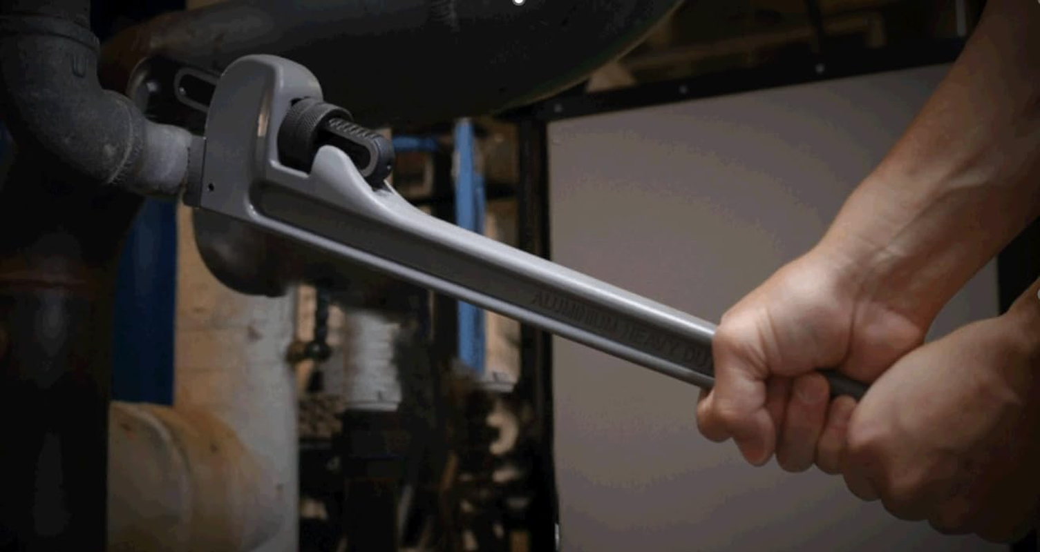 Williams 13500 Aluminum Pipe Wrench, 8-Inch image number 2