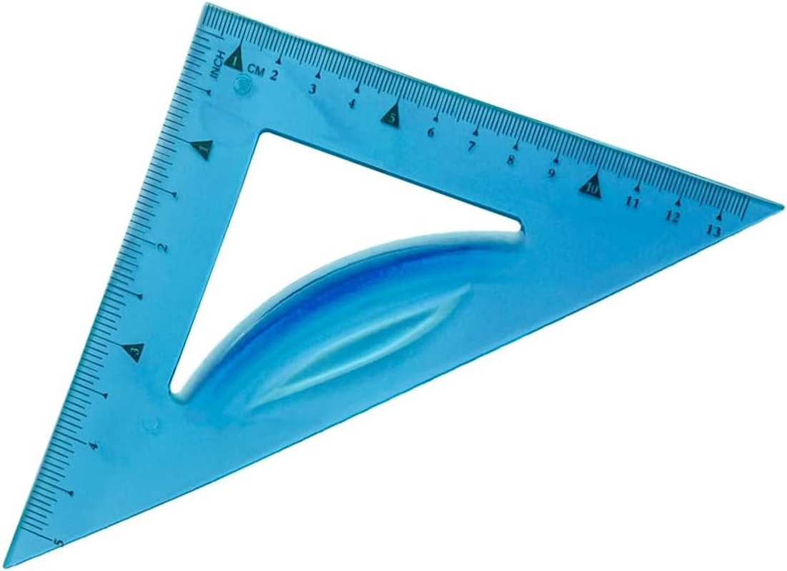 LIDERPAPEL Flexible Playing Field, 10 Cm, Cardboard, 14 Cm, Ruler 30 Cm and Plastic Semicircle, with Coloured Cover image number 6