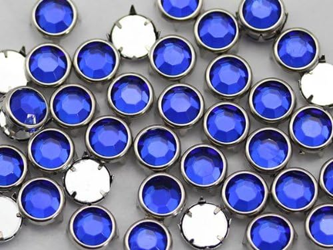 Allstarco Medium Assorted Colors Bedazzler Rhinestones - 100 Pieces image number 2