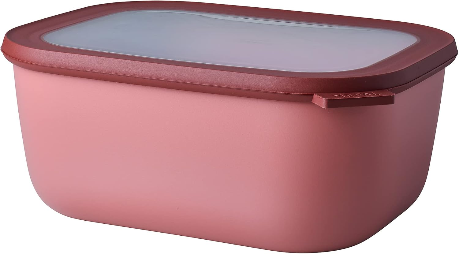 Mepal Cirqula Rectangular Multi Bowl 500Ml &ndash; Nordic White, Bpa-Free Airtight & Leakproof Food Storage Container with Lid, Microwave, Freezer & Dishwasher Safe, Made in Holland