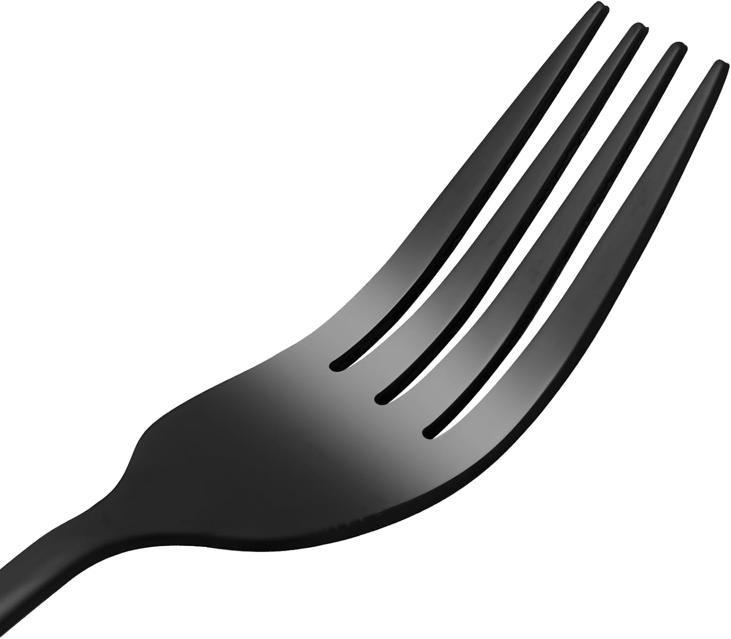 VANRA Portable Travel Utensils Set with Case 4-Piece Stainless Steel Camping Cutlery Set Reusable Silverware Set for Work Fork Spoon Knife Chopstick for Lunch Box School Picnic (Black)