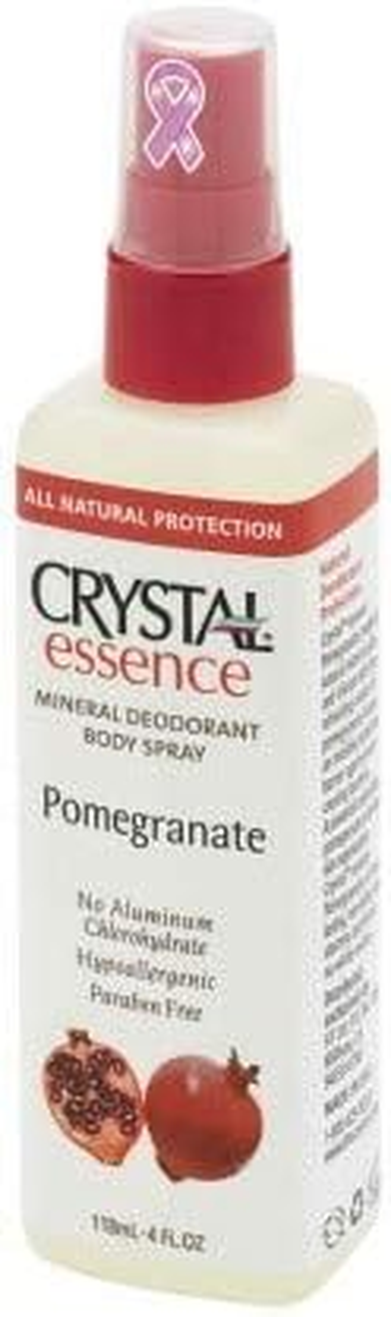 Crystal Essence 3 Pack of Crystal Deodorant Spray Pommegrante 100Ml