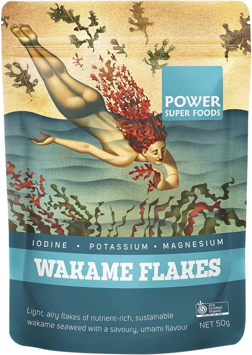 Power Super Foods Organic Wakame Flake, 50 G image number 1