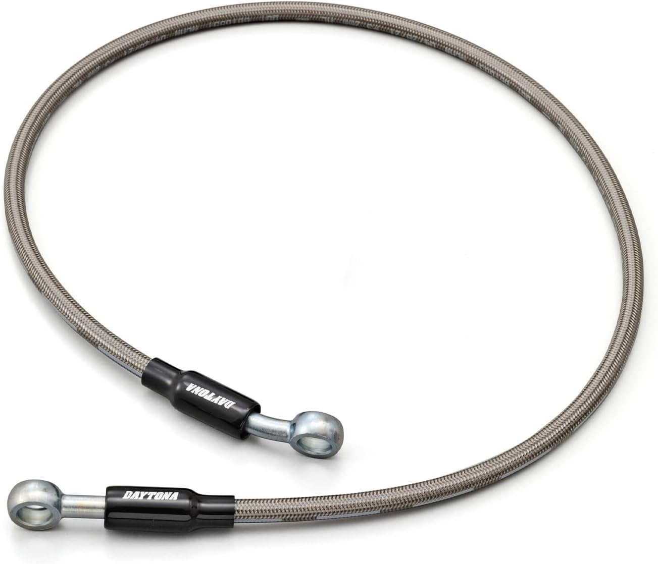 Daytona 60573 Nitilin Motorcycle Brake/Clutch Hose Stainless Mesh with Banjo Adapter, High Spec Line, No Twist, 29.5 Inches (750 Mm) image number 5