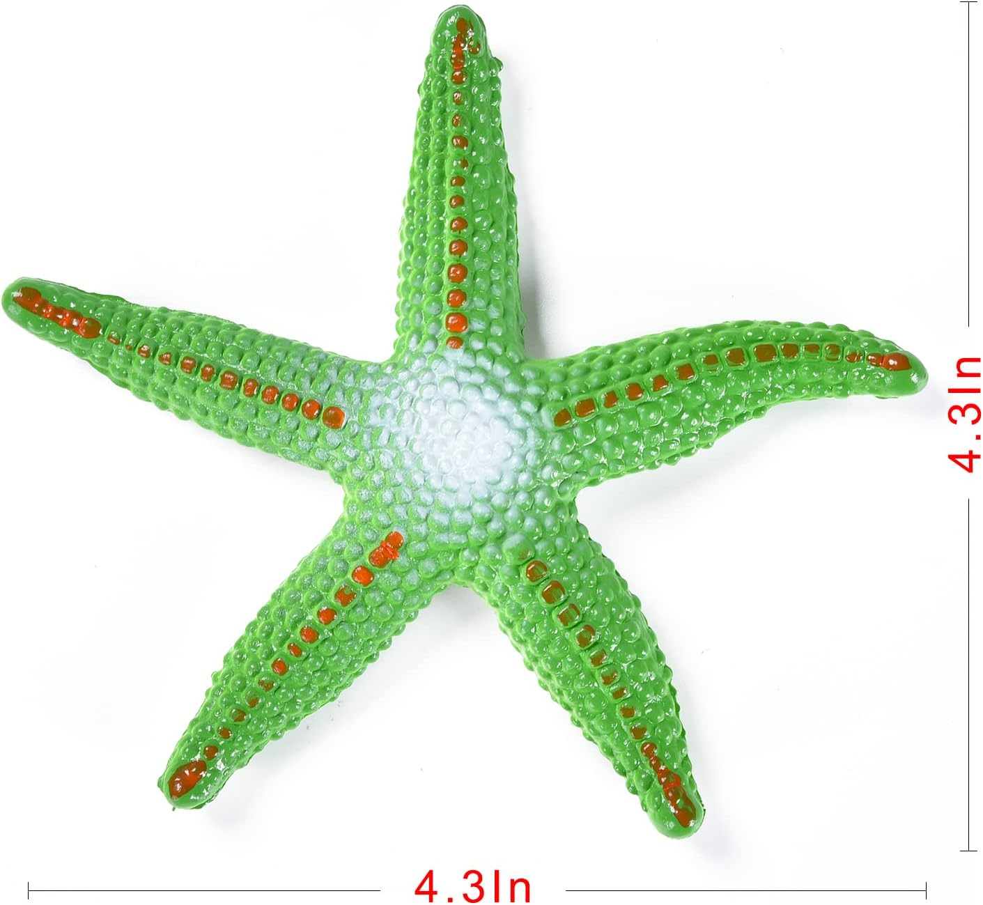 8 Pcs Diving Starfish Pool Toy Colorful Big Starfish Set Summer Swimming Diving Toys Set Dive Throw Toy Set Underwater Swimming Toy image number 6