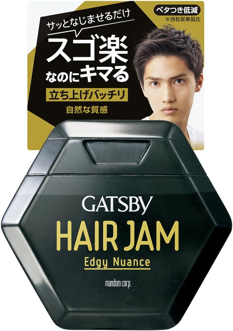 GATSBY Hair Jam, Edging, 3.0 Fl Oz (110 Ml)