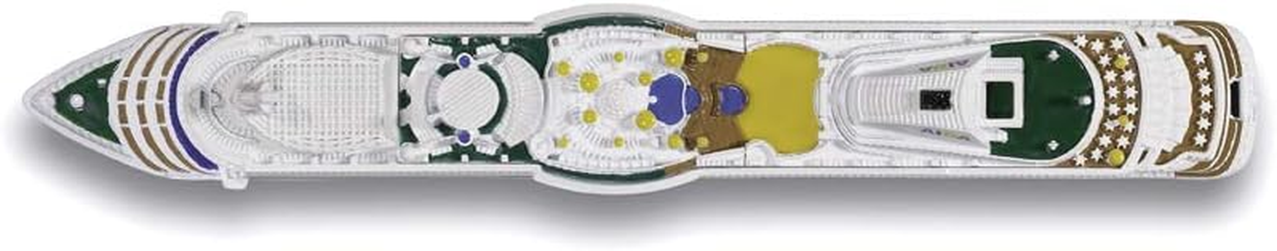 Siku - AIDA Cruise Ship - 1:1400 Scale image number 1