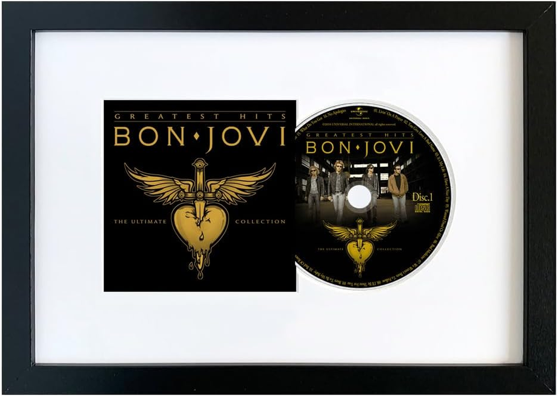 Bon Jovi - Bon Jovi Greatest Hits - CD Framed Album Art image number 1