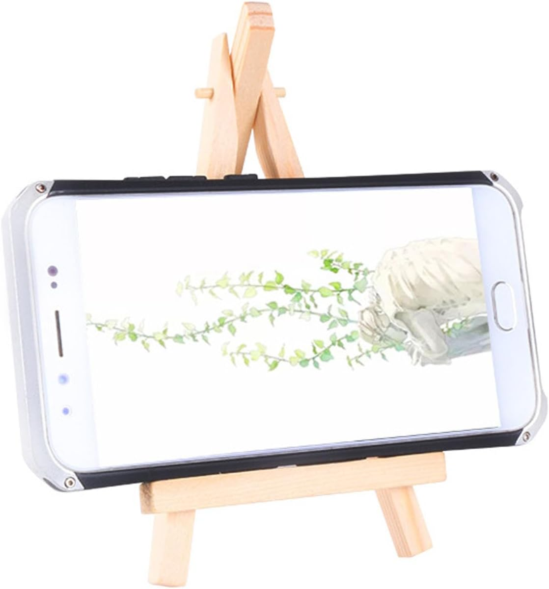 9 Inch Wood Easels, Mini Wood Easels for Painting Canvases, Art, Crafts, Tripod Easel Stand Kids Student Tabletop Easels for Painting(4Pcs) image number 1