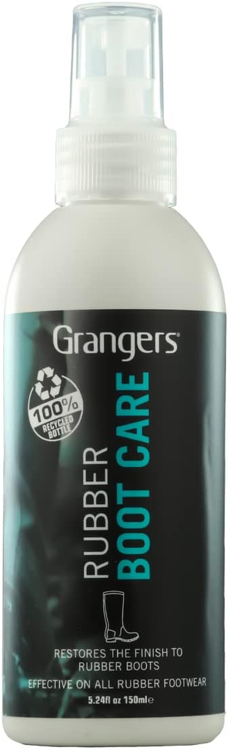 Grangers Rubber Boot Care | 150Ml | Restores the Shine and Removes Blooming on Rubber Boots image number 4