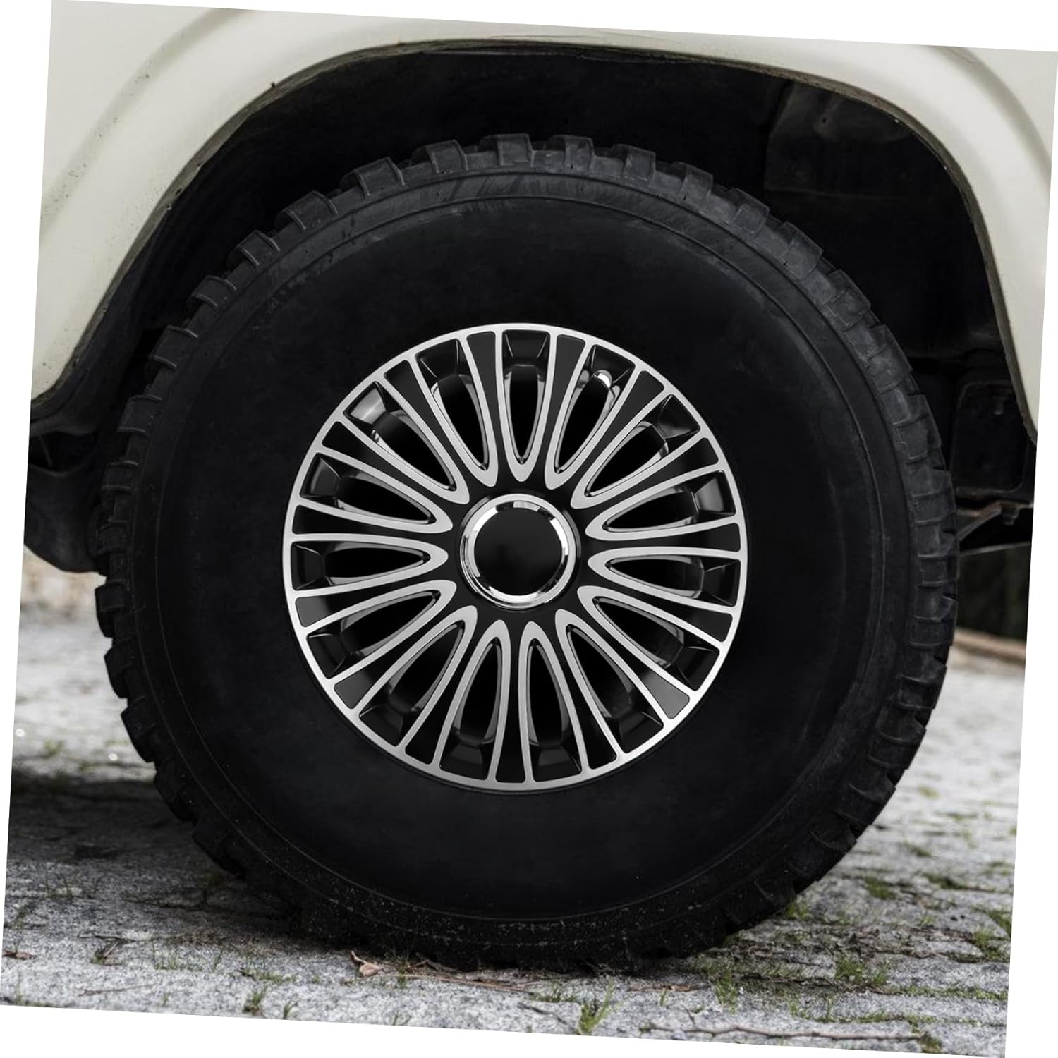 TOGEVAL Automotive Wheel Hub Cover Durable Hubcap for Vehicle Protection Easy Installation Compatible with Cars Design image number 5