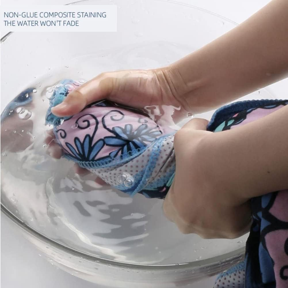 EXERCISE Large Yoga Towel74 L X 27.5" W Rubber Grip Dots Bottom Non Slip Yoga Mat Towel for Hot Yoga Pilates and Workout image number 4