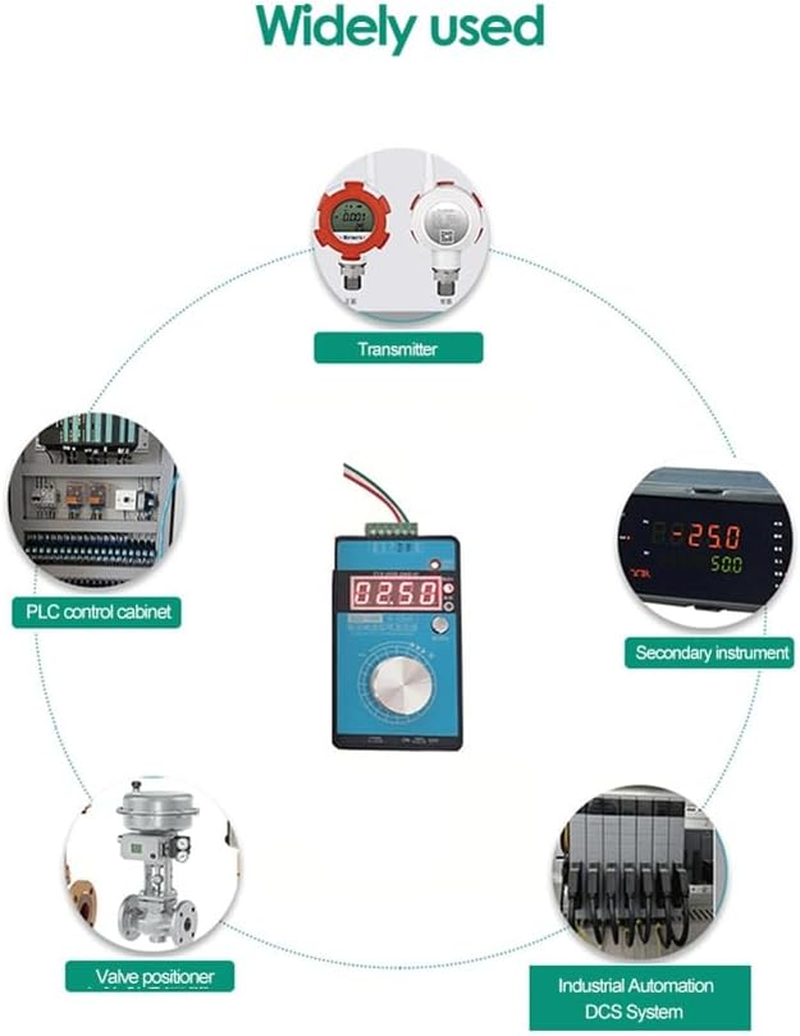 Aribrnten 0-5V-10V 0-20MA/4-20MA Signal Generator Adjustable Current Voltage Analog Signal Sources Output 24V(With Battery) image number 1