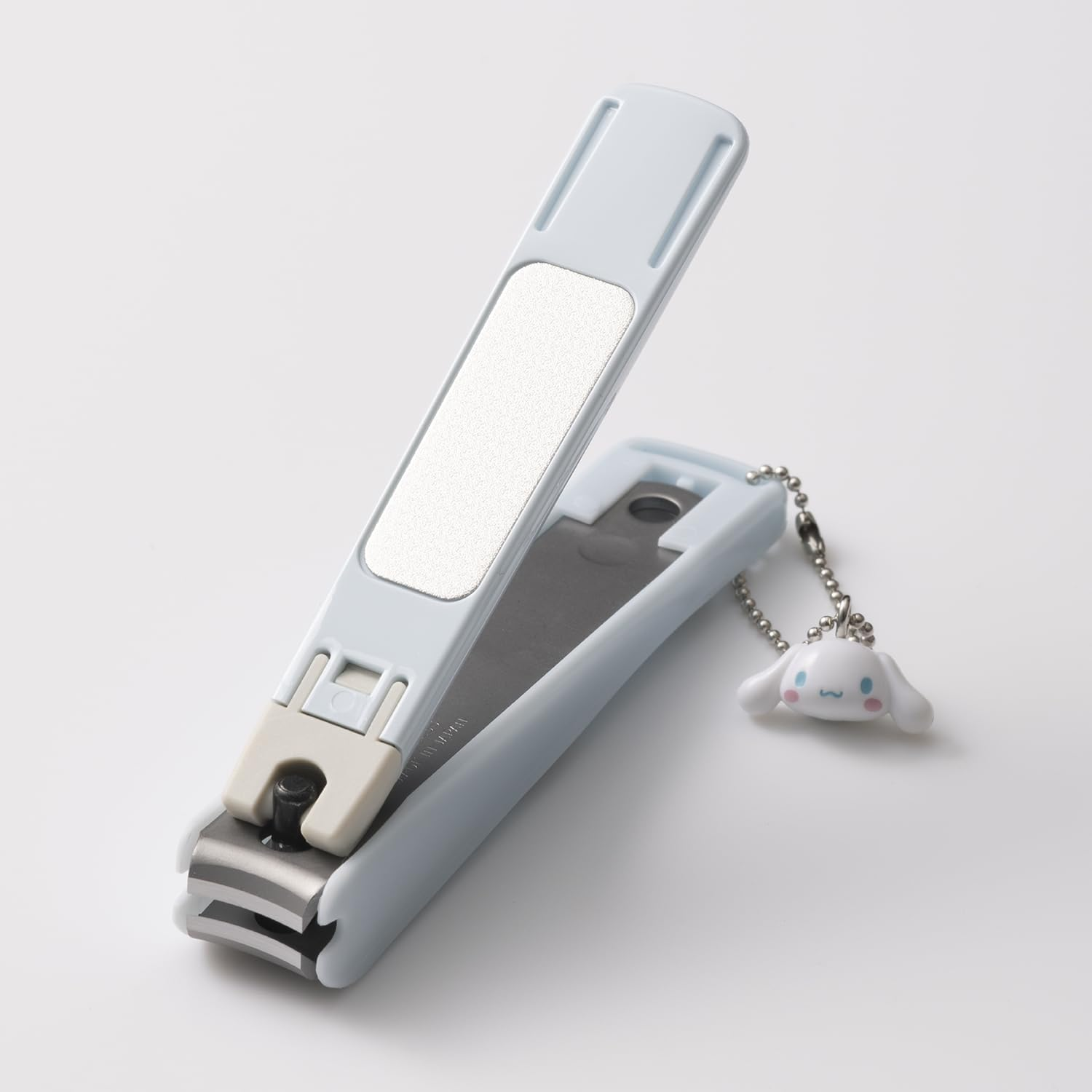 Kai Corporation Cinnamoroll Nail Clipper, M, Nail Cutter, Gift, with Charm, Sanrio KK2602 image number 6